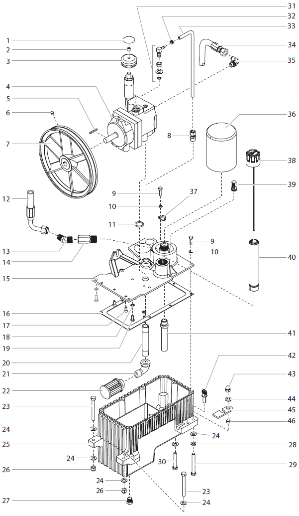 PowrTwin 6900 Plus DI Hydraulic system